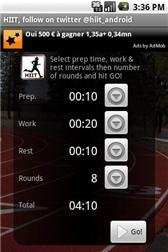 game pic for HIIT interval training timer